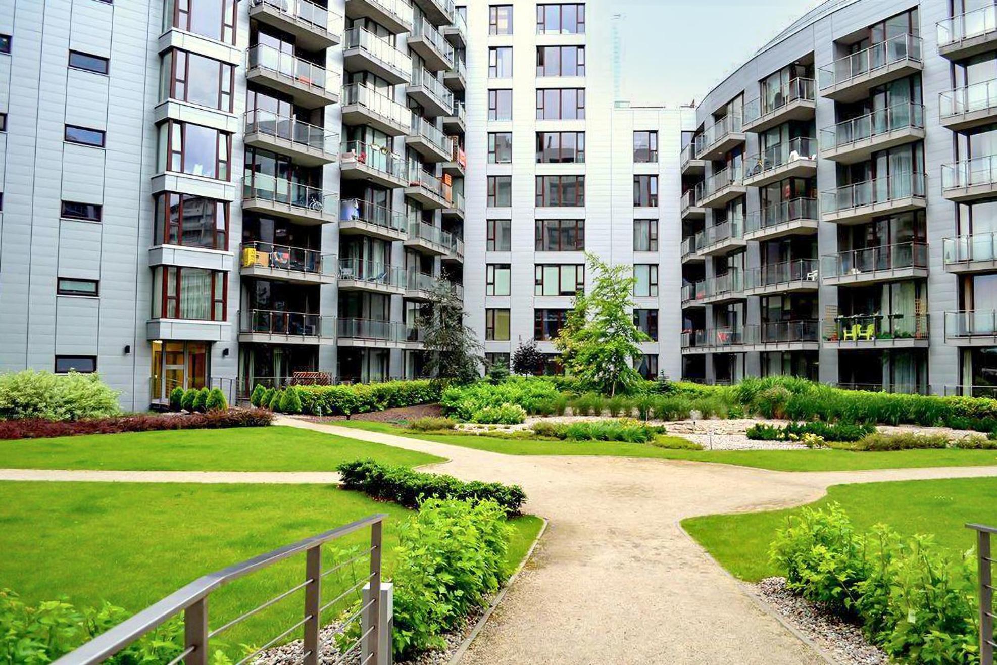 Apartamenty Triton Park Warszawa Exteriör bild