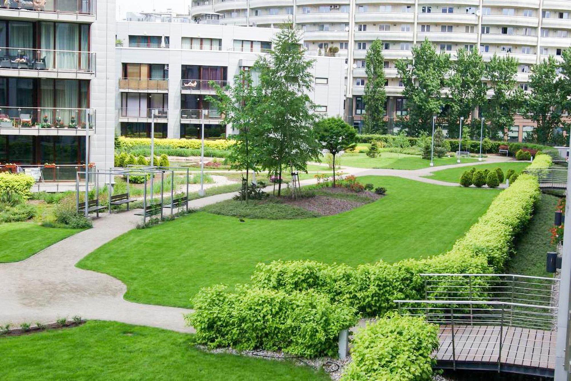 Apartamenty Triton Park Warszawa Exteriör bild